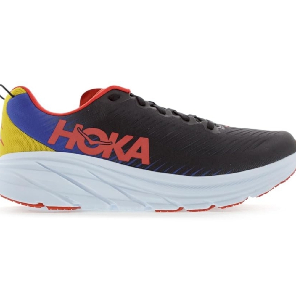 Hoka Rincon 3, 10D, Black dazzling blue
